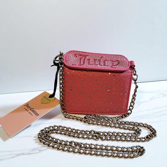 Juicy Couture Handbags - Juicy Couture All that Glitters Pink Mini Bag NWT